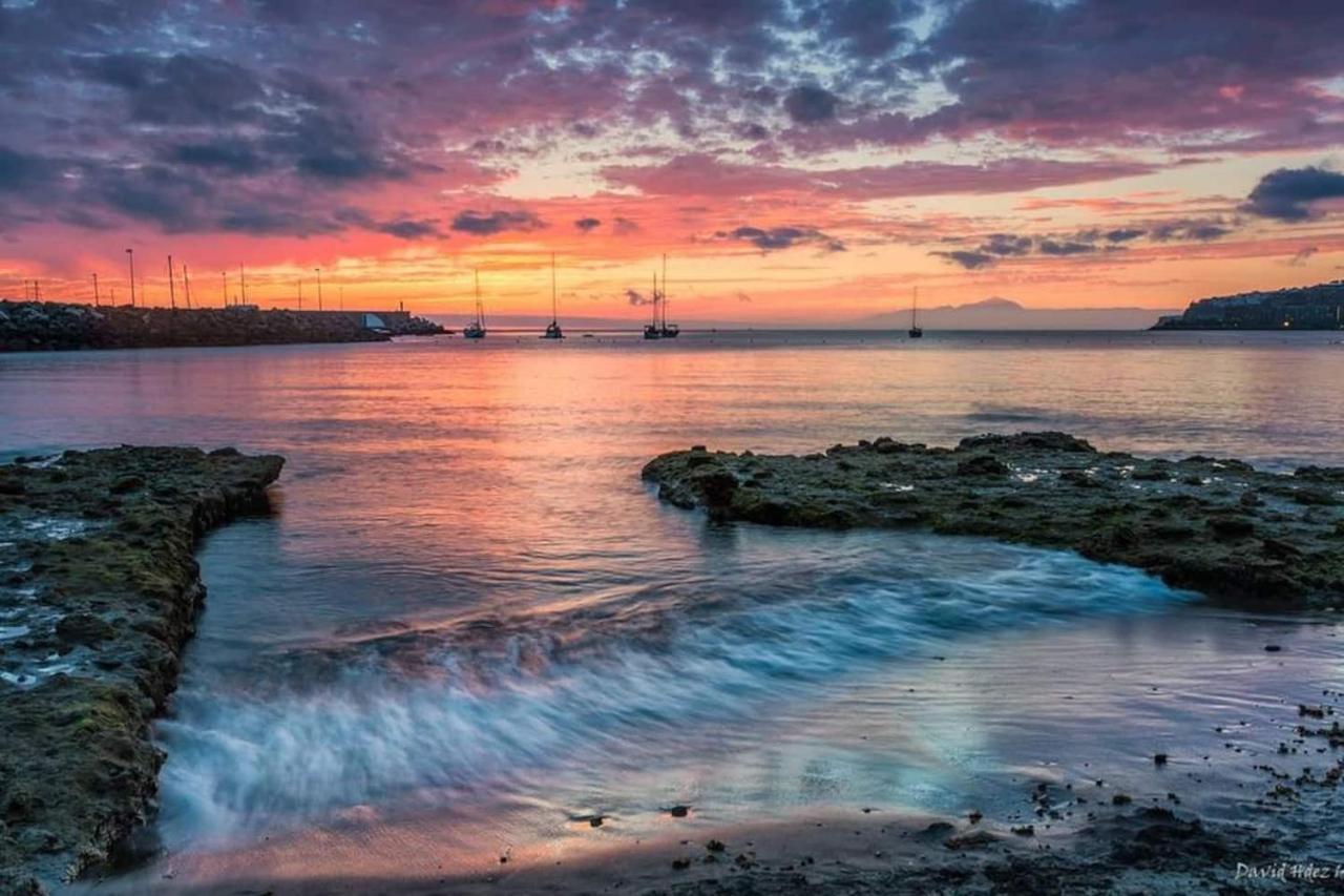 Studio In Top Lage Direkt Am Strand Arguineguin Dış mekan fotoğraf