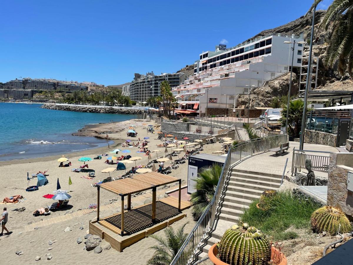 Studio In Top Lage Direkt Am Strand Arguineguin Dış mekan fotoğraf